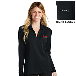 TR LADIES LONG SLEEVE NIKE MICRO PIQUE POLO